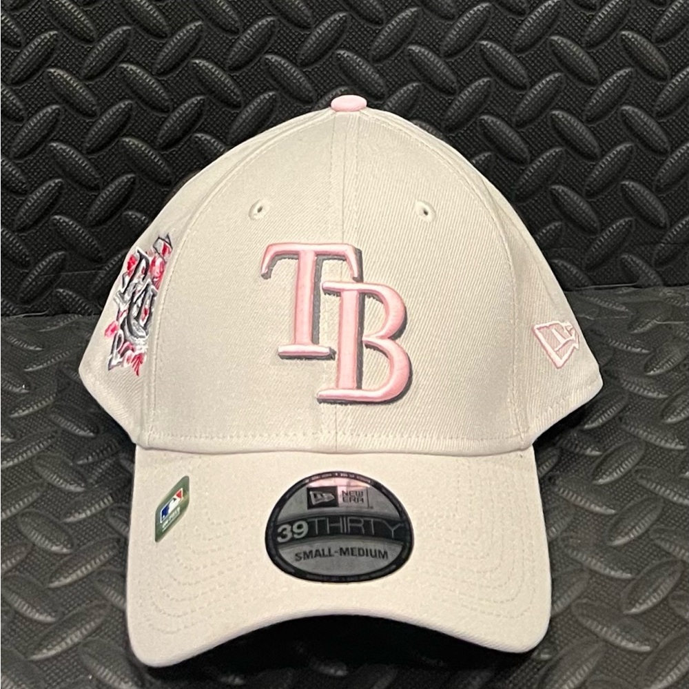 Tampa Bay Rays New Era Mother's Day 39THIRTY Flex Hat 2023 MLB Size S/M‎